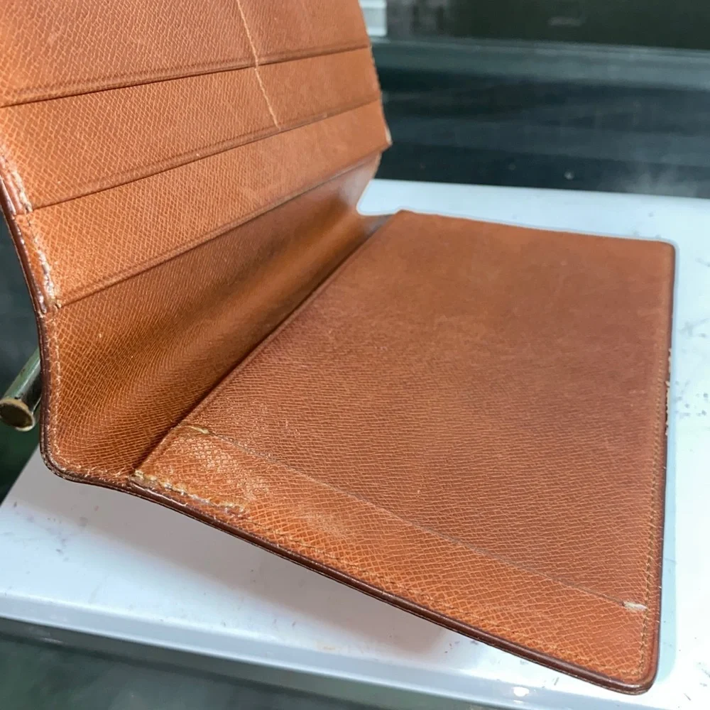 Authentic Louis Vuitton Monogram Checkbook/Phone Continental Wallet - Picture 9 of 16